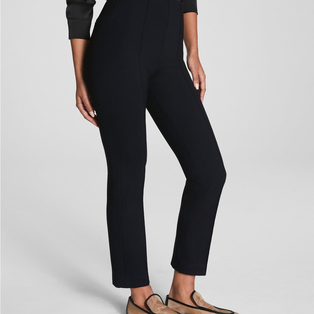 SPANX Black Ankle-Length Women's Pants